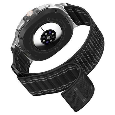 Spigen WBF0 Band - Strap for Samsung Galaxy Watch 8 / 8 Classic 40 / 44 / 46 mm (Black)