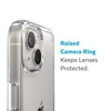 Speck Presidio Perfect-Clear - pouzdro pro iPhone 14 / iPhone 13 s povrchovou úpravou MICROBAN (čiré)