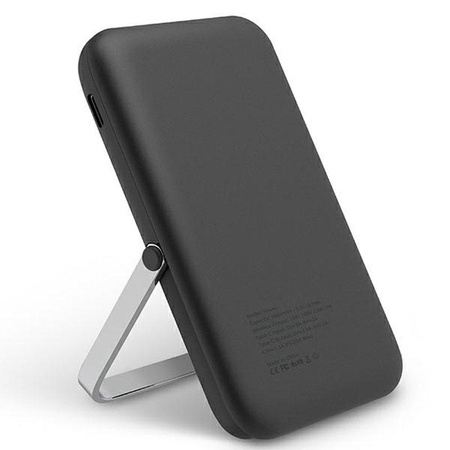 UNIQ Hoveo - Power Bank indukcyjny 5000mAh MagSafe 20W USB-C Power Delivery (czarny)