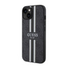 Guess 4G Printed Stripes MagSafe - pouzdro pro iPhone 14 Plus (černé)