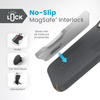 Speck Presidio2 Grip ClickLock & MagSafe - iPhone 16e / iPhone 15 / iPhone 14 / iPhone 13 tok (Szénszürke / Hideg bronz)