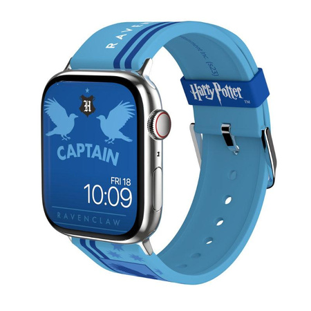 Harry Potter - Armband für Apple Watch 38/40/41/42/44/45/49 mm (Haus Stolz - Ravenclaw)