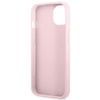 Guess Saffiano Hot Stamp & Metal Logo - iPhone 13 tok (lila)