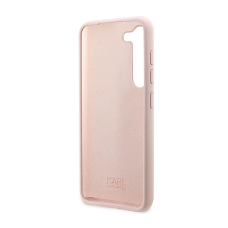 Karl Lagerfeld Silikon NFT Ikonik - Samsung Galaxy S23+ Tasche (rosa)