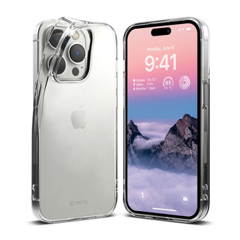 Crong Crystal Slim Cover - iPhone 14 Pro Case (Clear)