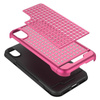 Zizo Star Diamond Hybrid Cover - Coque pour iPhone X (rose/noir)