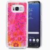 Zizo Liquid Glitter Star Case - Samsung Galaxy S8+ Case (Multiflowers)