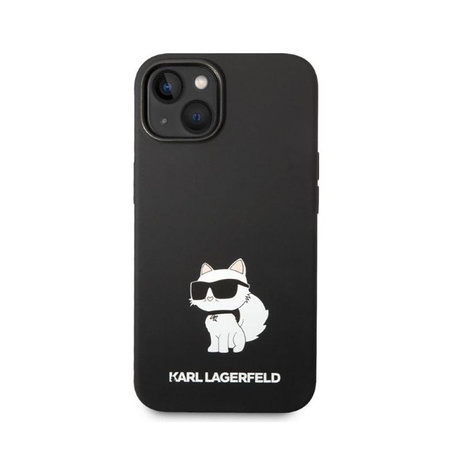 Karl Lagerfeld Silicone NFT Choupette - pouzdro pro iPhone 14 Plus (černé)