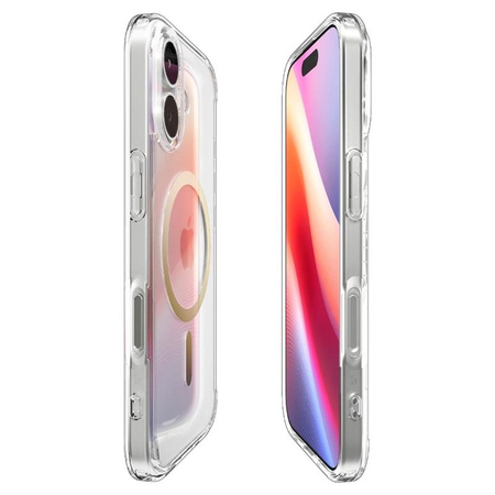 ETUI DO IPHONE 17 do MAGSAFE SPIGEN ULTRA HYBRID ORYGINALNE PRZEZROCZYSTE