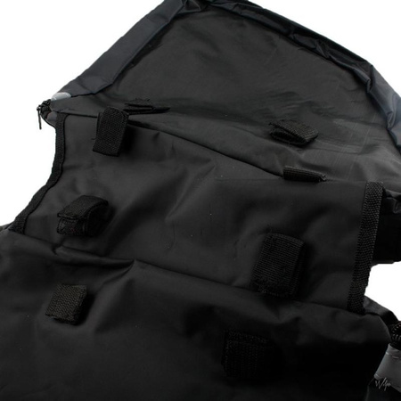 Dunlop - Bike rack bag / pannier large 26 l (Black)