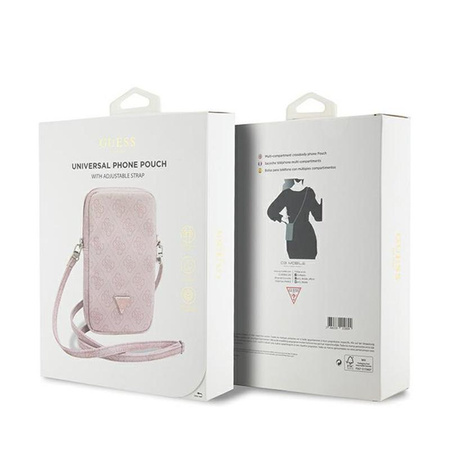Guess Zip 4G Triangle - Phone Bag (pink)
