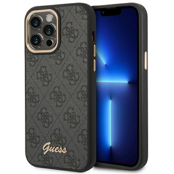 Guess 4G fém fényképezőgép tok - iPhone 14 Pro Max tok (fekete)