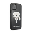 Karl Lagerfeld Double Layers Glitter Head - Etui iPhone 11 Pro (Black)