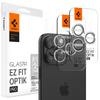 Spigen Optik Pro GLAS.TR EZ Fit Camera Protector 2-Pack - Lens protection glass for iPhone 16 Pro / 16 Pro Max / 15 Pro / 15 Pro Max / 14 Pro / 14 Pro Max (2 pc