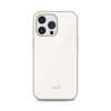 Moshi iGlaze Slim Hardshell tok - iPhone 13 Pro tok (SnapTo rendszer) (Gyöngyházfehér)
