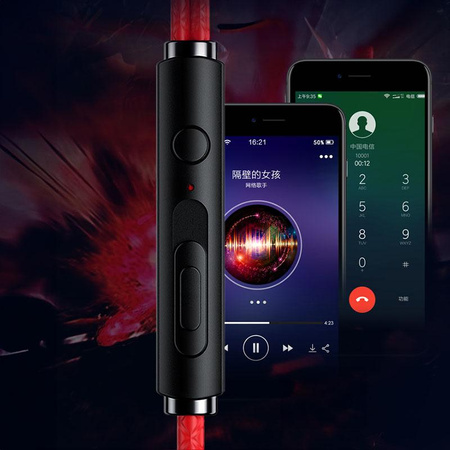 WEKOME ET-Y30 ET Series - bezdrátová sluchátka pro hráče s 3,5mm jackem (červená)