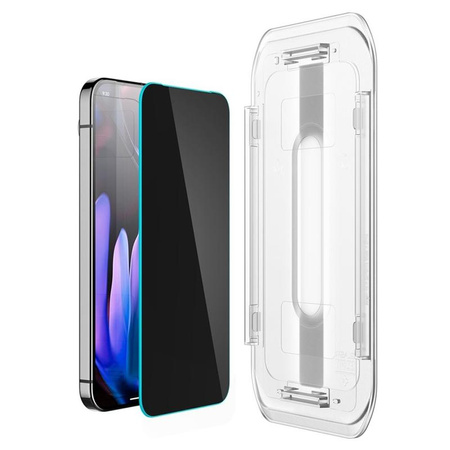 Spigen GLAS.TR EZ FIT Privacy 2-Pack – Tvrzené sklo s filtrem soukromí pro Google Pixel 9 / 9 Pro / 10 / 10 Pro (2 ks)