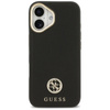 Guess Grained Strass Logo MagSafe - Pouzdro iPhone 17 (černý)