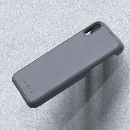 Nordic Elements Original Gefion - Fából készült tok iPhone XR készülékhez (középszürke)