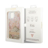 Guess Liquid Glitter Paisley - iPhone 14 Case (Gold)