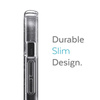 Speck Presidio Perfect-Clear with Glitter - Coque pour iPhone 13 avec revêtement MICROBAN (Clear/Platinum Glitter)