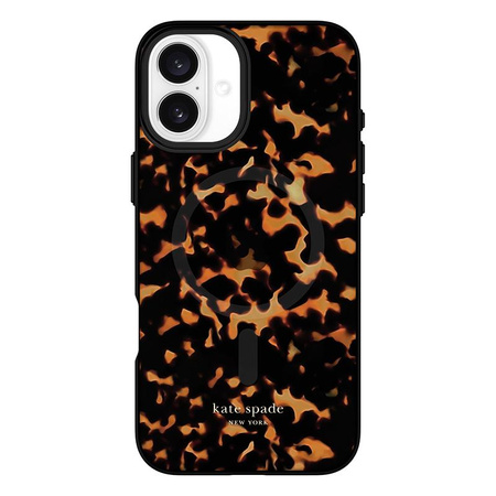 Kate Spade New York Protective MagSafe - iPhone 16 Plus Case (Tortoise)