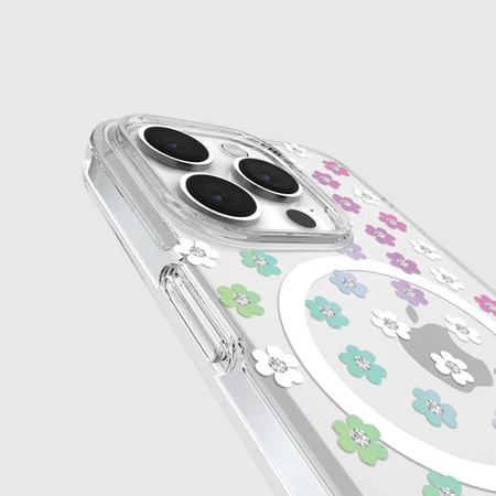 Kate Spade New York védő MagSafe - iPhone 15 Pro tok (szétszórt virágok)