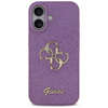 Guess Fixed Glitter Big 4G - Hülle iPhone 17 (lila)