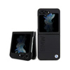 BMW Leather Hot Stamp - Samsung Galaxy Z Flip 5 Case (Black)