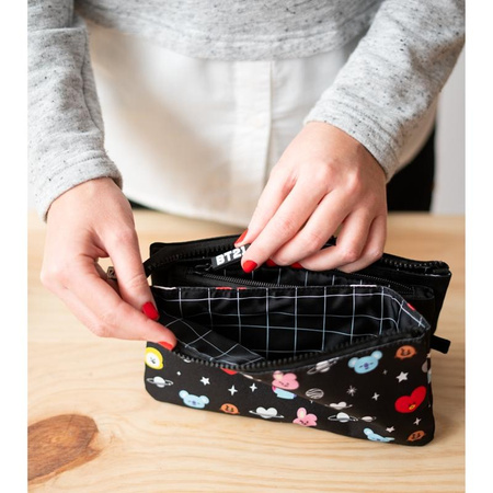 Line Friends BT21 - pencil case / makeup bag with compartments