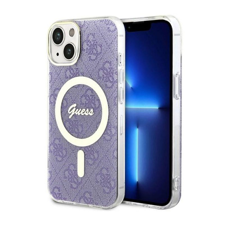 Guess 4G MagSafe - Schutzhülle für iPhone 14 (Violett)