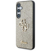 Guess Fixed Glitter Big 4G Metal Logo - Case for Samsung Galaxy S25+ (gold)