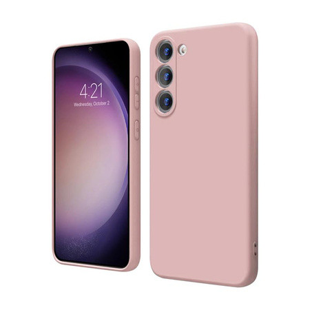 Crong Color Cover - Pouzdro pro Samsung Galaxy S23 (růžové)