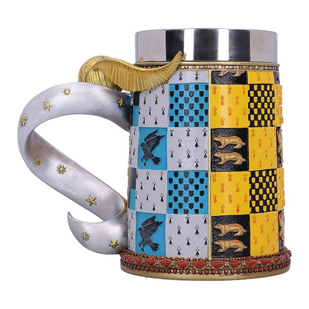 Harry Potter - Tazza/Teschio in acciaio inossidabile in confezione regalo Boccino d'oro 600 ml