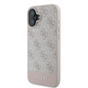 Guess 4G Bottom Stripe - iPhone 16 Plus tok (rózsaszín)