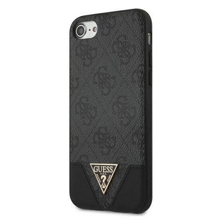 Guess 4G Triangle Collection - Coque iPhone SE / 8 / 7 (gris)