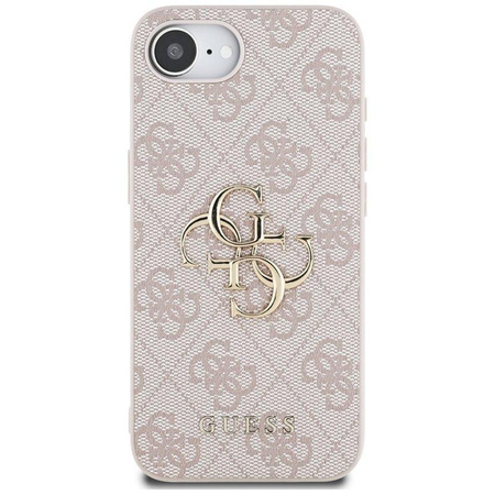Guess 4G Big Logo - Coque pour iPhone 16e (rose)