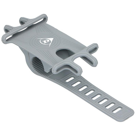 BIKE PHONE HOLDER for handlebars, Gray, 10-15cm, Dunlop