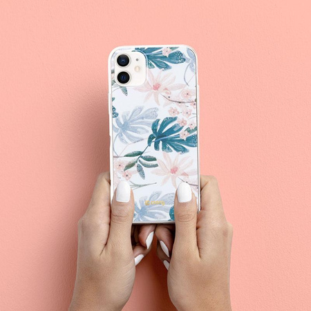 Crong Flower Case - Coque pour iPhone 12 Mini (Motif 01)