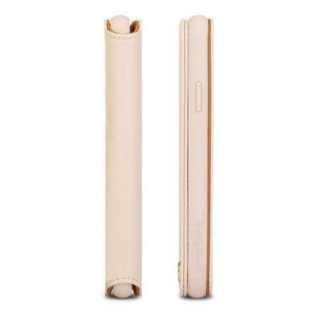 Moshi Overture - iPhone Xs Max case with card pocket + stand up (Savanna Beige)