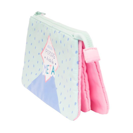 Amelie - Pastel collection pencil case / make-up bag, 3 compartments