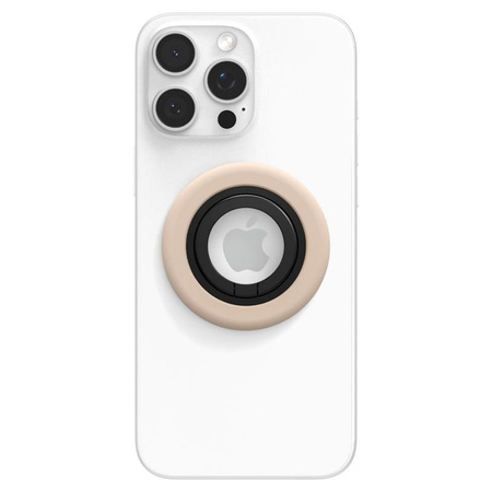 Spigen Nano Pop MagSafe Phone Ring - Magnetický držák na prst s funkcí stojánku (Coconut Beige)
