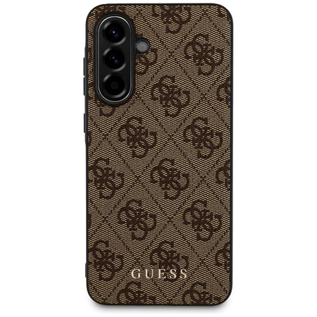 Guess 4G Metal Gold Logo - Case for Samsung Galaxy A36 5G (brown)