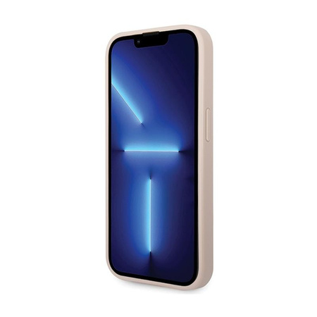 Guess 4G Big Metal Logo - pouzdro pro iPhone 15 Pro Max (růžové)