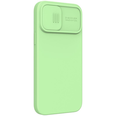 Nillkin CamShield Silky Magnetic - Apple iPhone 13 Pro Max Case with Camera Cover (Mint Green)