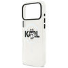 Karl Lagerfeld IML Choupette Sketch Logo MagSafe - Case for iPhone 17 Pro (transparent)