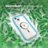 Speck Gemshell Grip + MagSafe - Etui do iPhone 15 Plus / iPhone 14 Plus (Clear / Chrome Finish)