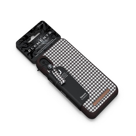 Nordic Elements Saeson Idun - Coque en matériau pour iPhone Xs Max (marron foncé)