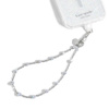 Kate Spade New York Universal Telefon Charm Wristlet - Universal Telefon Lanyard (Dazzle Chain Silver)