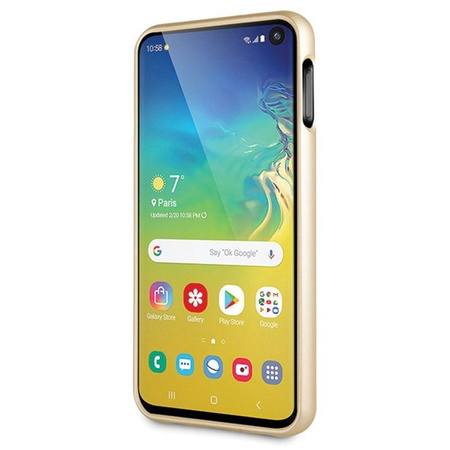 Guess Iridescent - Etui Samsung Galaxy S10e (złoty)
